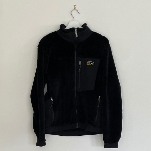 Mountain Hardwear Jackets & Blazers - Mountain‎ Hardwear Monkey Woman Fleece Jacket Black Full Zip Polartec Large